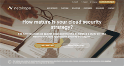 Desktop Screenshot of netskope.com